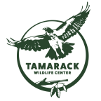 Logo for "TAMARACK WILDLIFE CENTER"