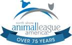 Logo for "NORTH SHORE ANIMAL LEAGUE AMERICA INC"