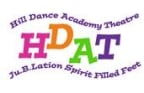 Logo for "HILL DANCE ACADEMY THEATRE"