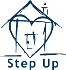Logo for "STEP UP ON SECOND STREET INC"