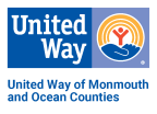 Logo for "UNITED WAY OF MONMOUTH AND OCEAN COUNTIES"