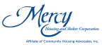 Logo for "MERCY HOUSING & SHELTER CORPORATION"
