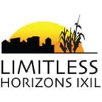 Logo for "LIMITLESS HORIZONS IXIL INC"