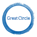Logo for "GREAT CIRCLE"