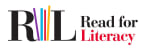 Logo for "READ FOR LITERACY INC"