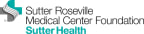 Logo for "SUTTER ROSEVILLE MEDICAL CENTER FOUNDATION"