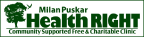 Logo for "MILAN PUSKAR HEALTH RIGHT INC"