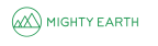 Logo for "MIGHTY EARTH INC"