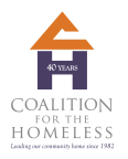 Logo for "COALITION FOR THE HOMELESS OF HOUSTON/HARRIS COUNTY"
