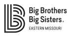 Logo for "BIG BROTHERS BIG SISTERS OF EASTERN MISSOURI"