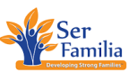 Logo for "SER FAMILIA"