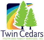 Logo for "TWIN CEDARS YOUTH AND FAMILY SERVICES INC"