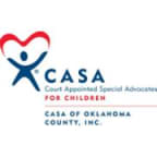 Logo for "CASA OF OKLAHOMA COUNTY INC"