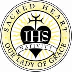 Logo for "SACRED HEART NATIVITY SCHOOL"