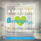 Logo for "BIRTHRIGHT COUNSELING ST LOUIS"