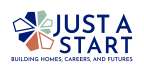 Logo for "JUST A START CORPORATION"