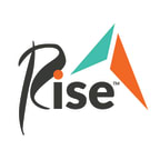 Logo for "RISE INCORPORATED"