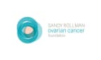 Logo for "SANDY ROLLMAN OVARIAN CANCER FOUNDATION"