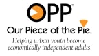 Logo for "OUR PIECE OF THE PIE INC"