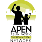 Logo for "Asian Pacific Environmental Network"