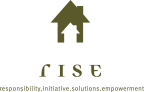Logo for "RISE MEMPHIS INC"
