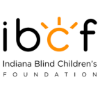 Logo for "INDIANA BLIND CHILDREN'S FOUNDATION"