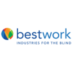 Logo for "BESTWORK INDUSTRIES FOR THE BLIND INC"