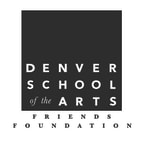 Logo for "FRIENDS OF DENVER SCHOOL OF THE ARTS"