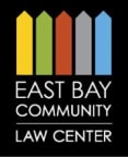 Logo for "EAST BAY COMMUNITY LAW CENTER"