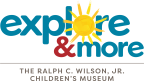 Logo for "EXPLORE & MORE A CHILDREN'S MUSEUM"
