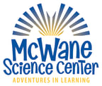 Logo for "MCWANE SCIENCE CENTER"