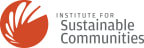 Logo for "INSTITUTE FOR SUSTAINABLE COMMUNITIES"