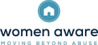 Logo for "WOMEN AWARE INC"