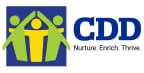 Logo for "CENTER FOR DEVELOPMENTALLY DISABLED"