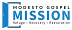 Logo for "MODESTO GOSPEL MISSION"