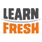 Logo for "LEARN FRESH EDUCATION CO"