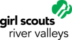 Logo for "GIRL SCOUTS OF MN AND WI RIVER VALLEYS INC"