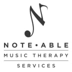 Logo for "NOTE-ABLE MUSIC THERAPY SERVICES"