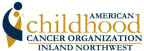 Logo for "CHILDHOOD CANCER COALITION"