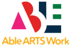 Logo for "ARTS AND SERVICES FOR DISABLED INC DBA ABLE ARTS WORK"