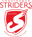 Logo for "CHAUTAUQUA STRIDERS INC"