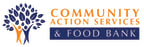 Logo for "Community Action Services and Food Bank"