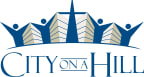 Logo for "CITY ON A HILL INC"