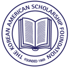Logo for "THE KOREAN AMERICAN SCHOLARSHIP FOUNDATION"