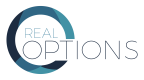 Logo for "REAL OPTIONS"