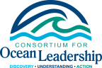Logo for "CONSORTIUM FOR OCEAN LEADERSHIP"