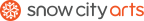 Logo for "SNOW CITY ARTS FOUNDATION"