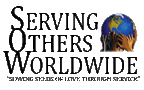 Logo for "SERVING OTHERS WORLDWIDE"
