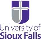 Logo for "UNIVERSITY OF SIOUX FALLS"