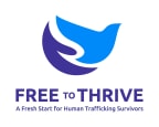 Logo for "FREE TO THRIVE"